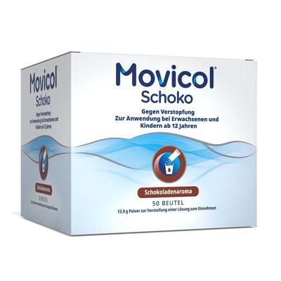 Movicol Schoko Plv.z.Her.e.Lsg.z.Einnehmen 50 St Pulver zur Herstellung einer Lösung zum Einnehmen