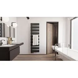 Zehnder Heizkörper Roda Duo, 1486 x 550 mm, White Aluminium, Warmwasserbetrieb, ZRJ00755A700000 ZRJ00755A700000