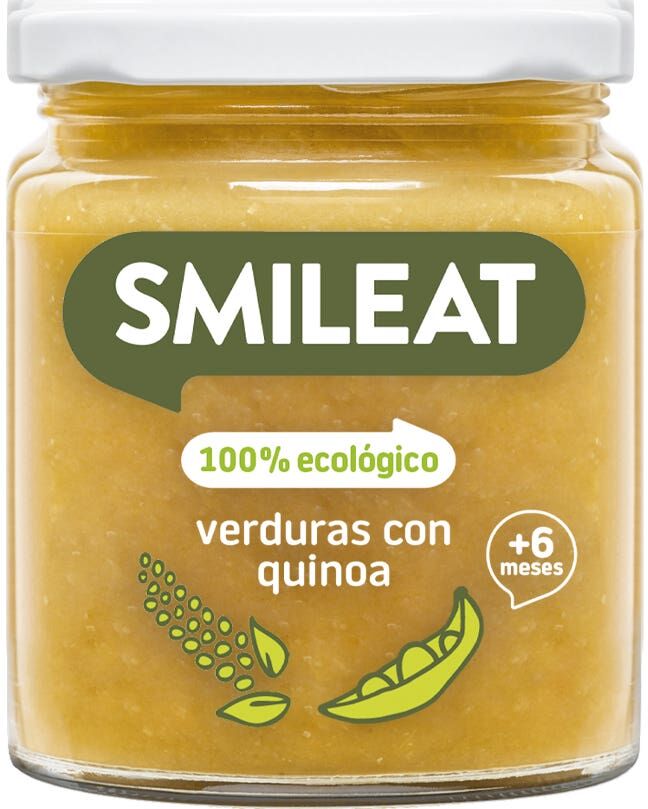 Smileat Tarrito Ecológico de Verduras Quinoa 230 g