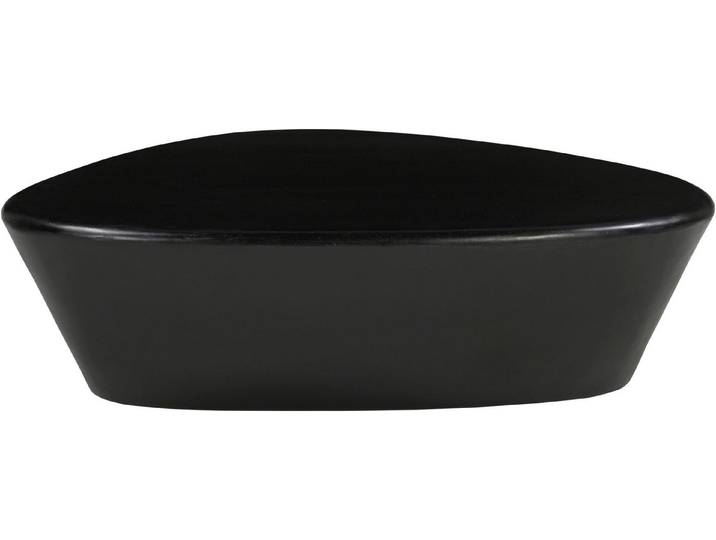 SIT Couchtisch Venedig aus Mango massiv mit dreieckiger Tischplatte (1-St), Geometrisches Design mit großer dreieckiger Massivholzplatte