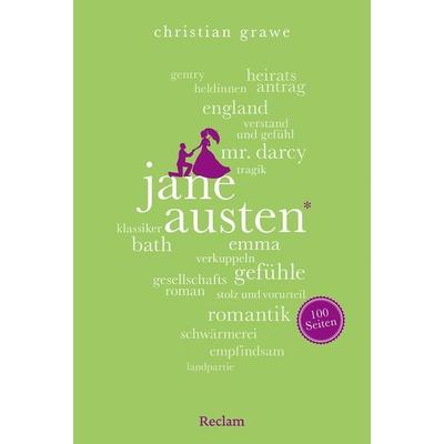 Jane Austen. 100 Seiten, Taschenbuch von Christian Grawe, Reclam, Philipp