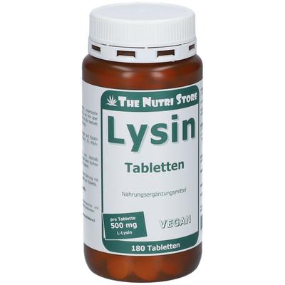 Lysin 500 mg vegan Tabletten 180 St
