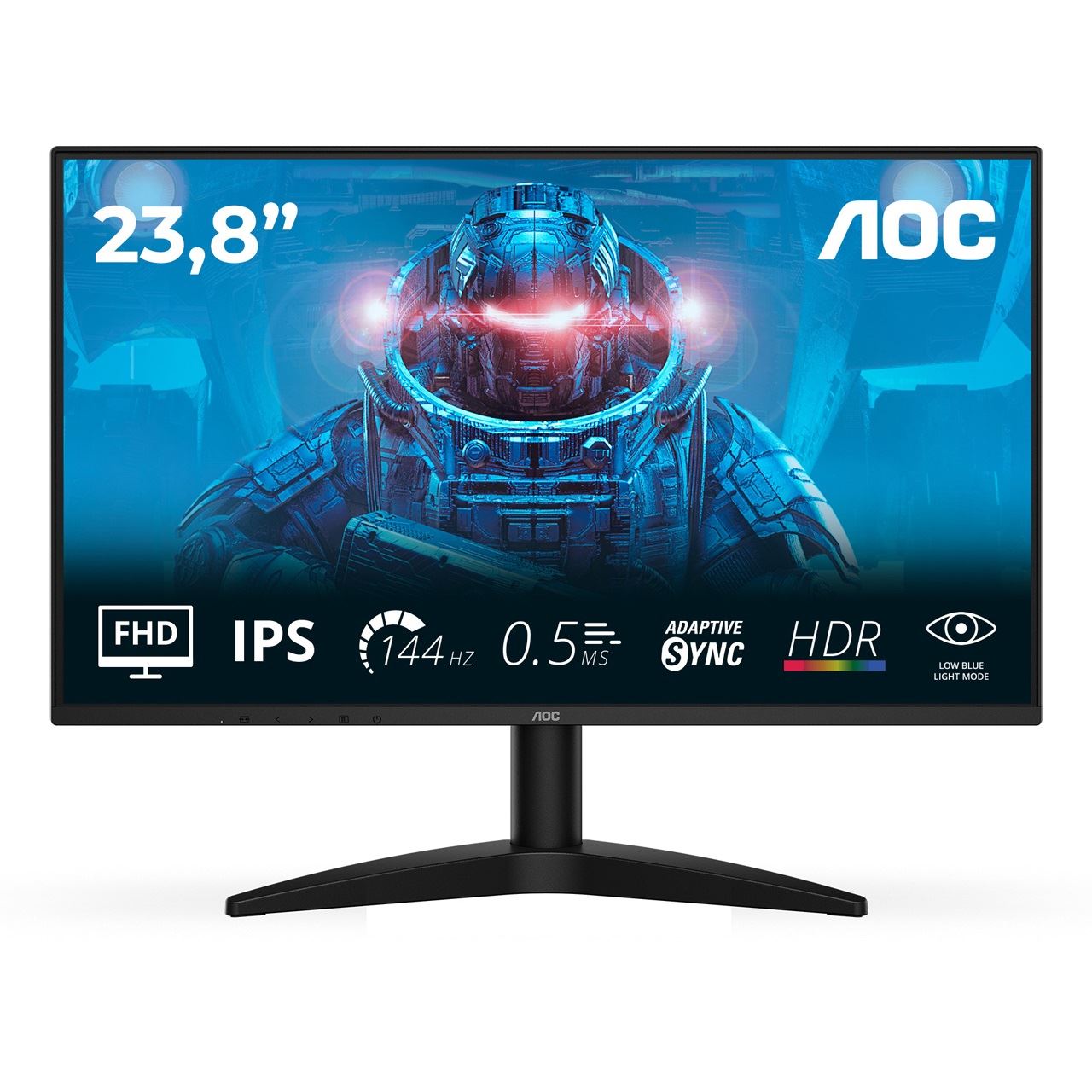 23,8" (60,47cm) AOC 24B36X schwarz 1920x1080 1xDisplayPort 1.4 / 1xHDMI 1.4