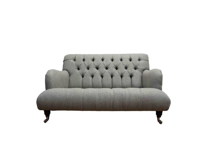 JVmoebel Chesterfield-Sofa Luxuriöses blaues Sofa im Chesterfield-Stil mit Holzunterkonstruktion, Packung, Made in Europa