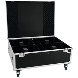 Eurolite Set 4x LED THA-250F + Case (200 W, LED), Scheinwerfer, Schwarz