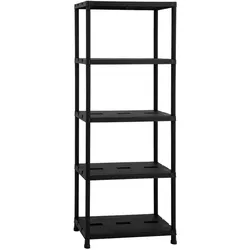Weitere, Kellerregal, Toomax Universal Pro 73-5 5 Böden Kunststoff Schwarz