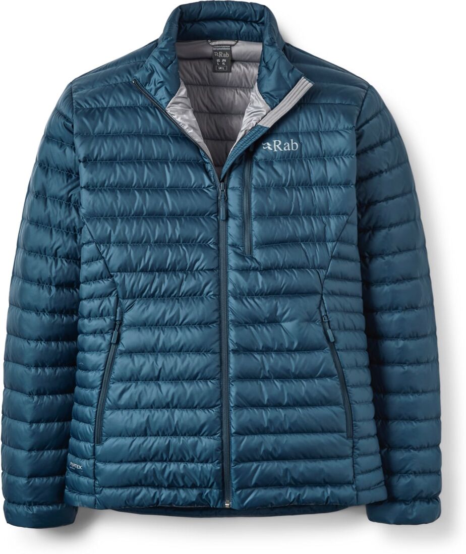 Rab Men's Microlight Down Jacket Tempest Blue S