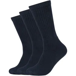 3er Pack s.Oliver Essentials Gekämmte Baumwolle Tennissocken 5999 - navy 43-46