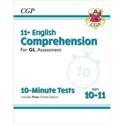11+ GL 10-Minute Tests: English Comprehension - Ages 10-11 Book 1 (with Online Edition), Taschenbuch von Cgp Books, CGP Books, 978-1-78908-689-8