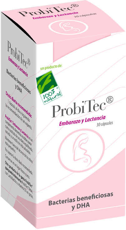 100% Natural Probitec Pregnancy Lactacy 30 Capsules