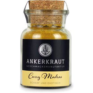 ANKERKRAUT Curry Curry Madras, scharf, im Glas, 60 g