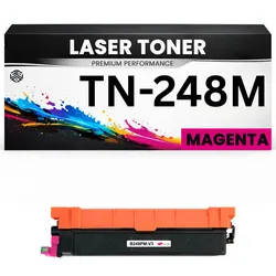 Toner TN-248M Magenta hochwertige Brother alternative TN248M Premium kompatibel für HL-L3215cw/3220cwe/3220cw/3240cdw/8230cdw/8240cdw