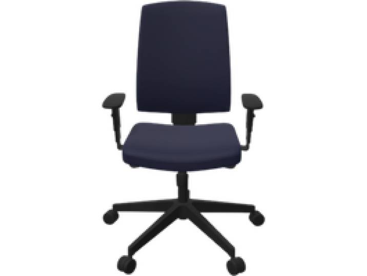 Fauteuil de bureau dossier capitonné et accoudoirs réglables Raya 23S