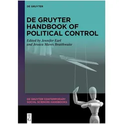 Handbook of Political Contro, Fachbücher von Jennifer Earl, Jessica Maves Braithwaite