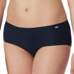 Schiesser Fine Rib Hipster Dunkelblau Baumwolle Medium Damen