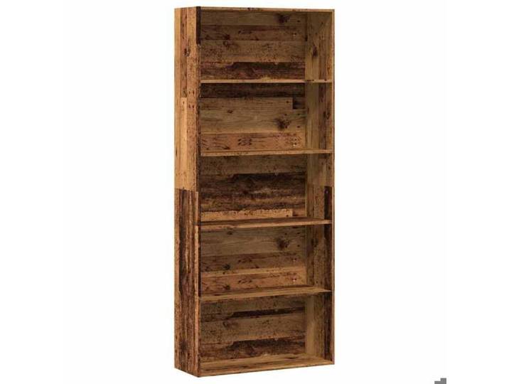 NEW 2026  Bibliothèque 1 pc cabinet de livres pour salon vieux bois 80x30x189 cm bois d'ingénierie L932