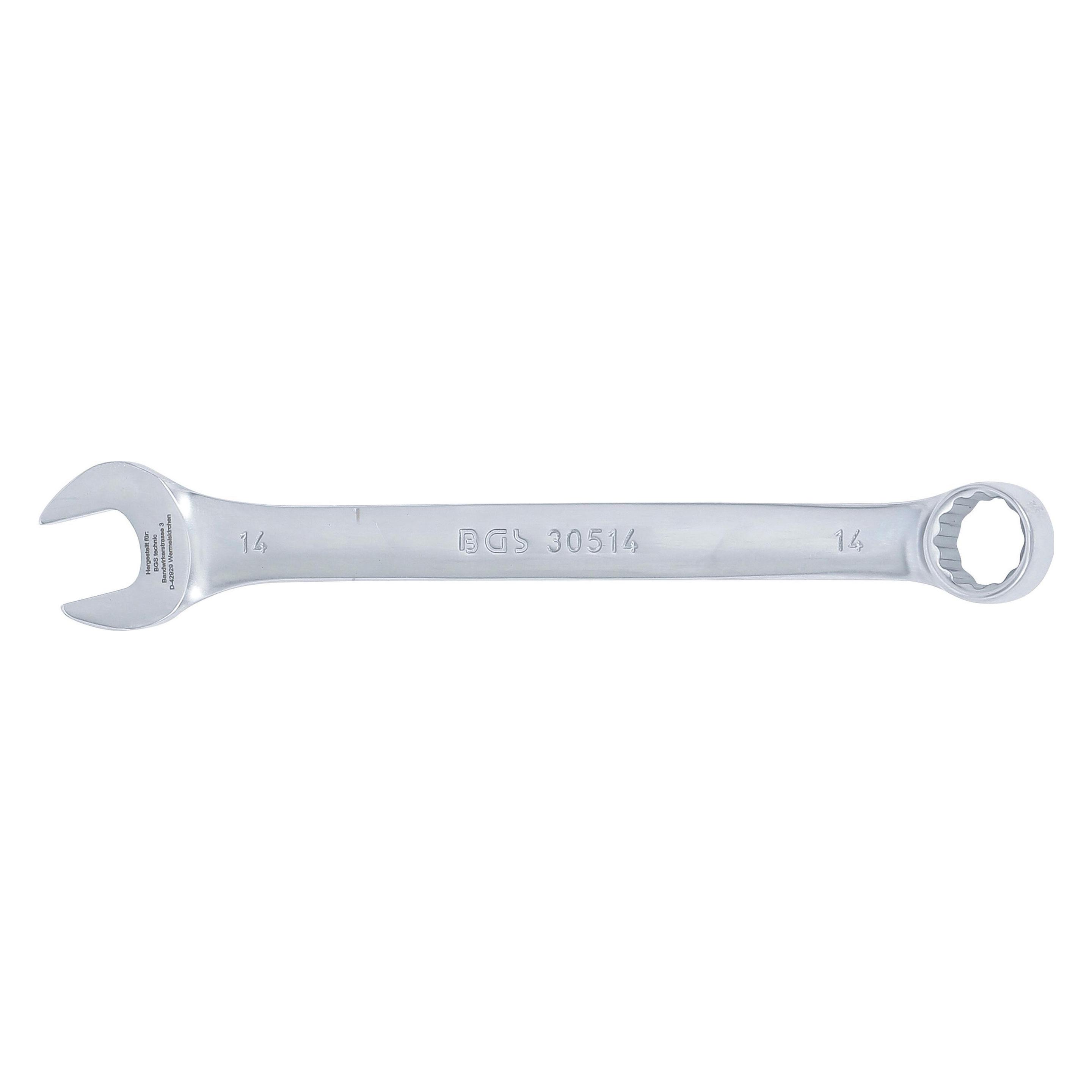 BGS Maul-Ringschlüssel SW 14 mm (14 mm) (30514)