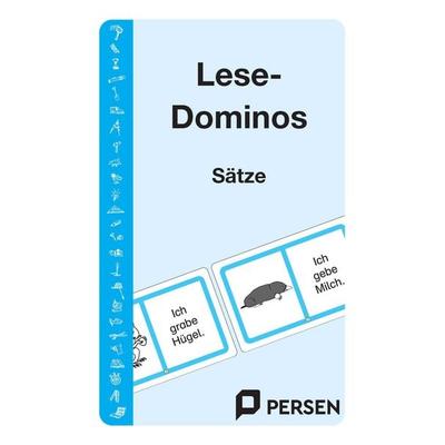Lese-Dominos - Sätze, Game von Angelika Lange,Jürgen Lange, Persen Verlag in der AAP Lehrerwelt GmbH, 978-3-8344-0306-3