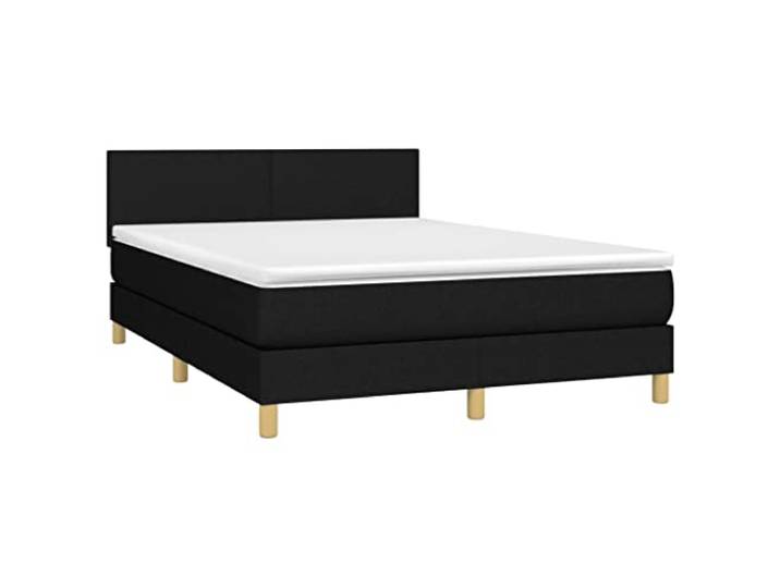 KTHLBRH Bettgestell mit Kopfteil Metall weiß 90 x 200 cm Gestell aus lackiertem Stahl, inkl. Lattenrost, 26 cm Bodenfreiheit, Schlafzimmer
