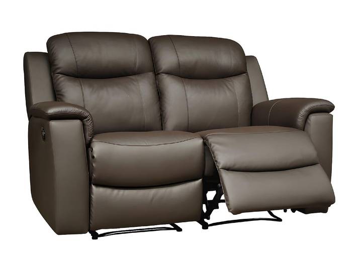 Relaxsofa Leder 2-Sitzer - Braun - EVASION