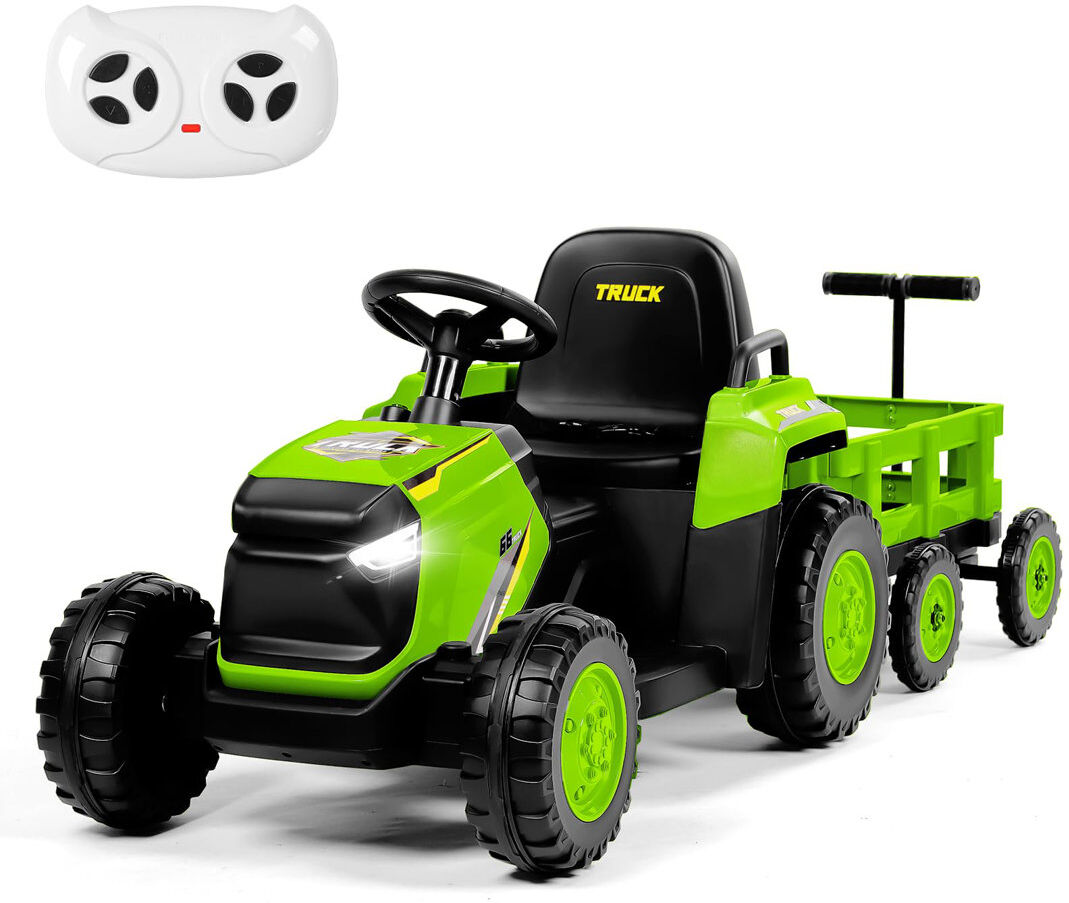 JooliH Battery Powered Ride On Toy with Remote Control Green 30