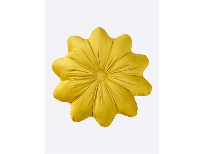Kopfkissen HEINE HOME, gelb, B:40cm L:40cm, 100% Polyester, Kopfkissen, Kopfkissen