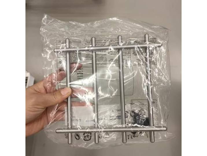 Ikea 001.860.41 Lamplig Lot de 2 Soucoupes en acier inoxydable 17\,8 x 17\,8 cm