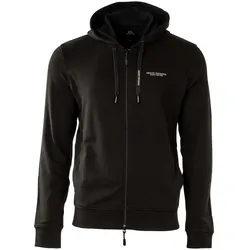 A|X ARMANI EXCHANGE Herren Sweatshirt - Sweatshirtjacke, Logo Schwarz / 2XL