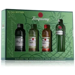 Tanqueray Exploration Set Gin 47,3% Vol. 4x0,05l in Geschenkbox