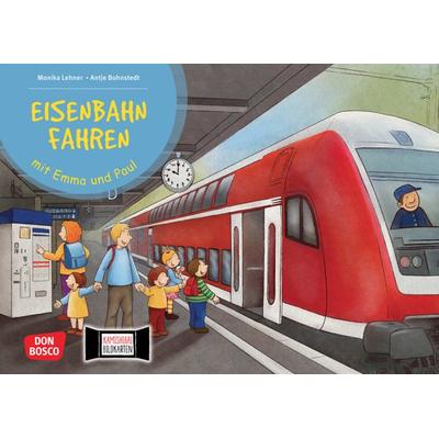 Eisenbahn fahren mit Emma und Paul. Kamishibai Bildkartenset, Sonstige von Monika Lehner, Don Bosco