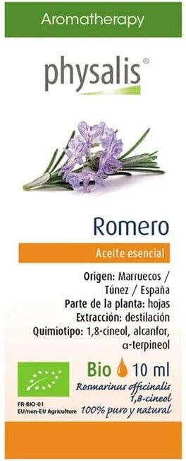 Physalis Aceite Esencial De Romero Bio 10 ml