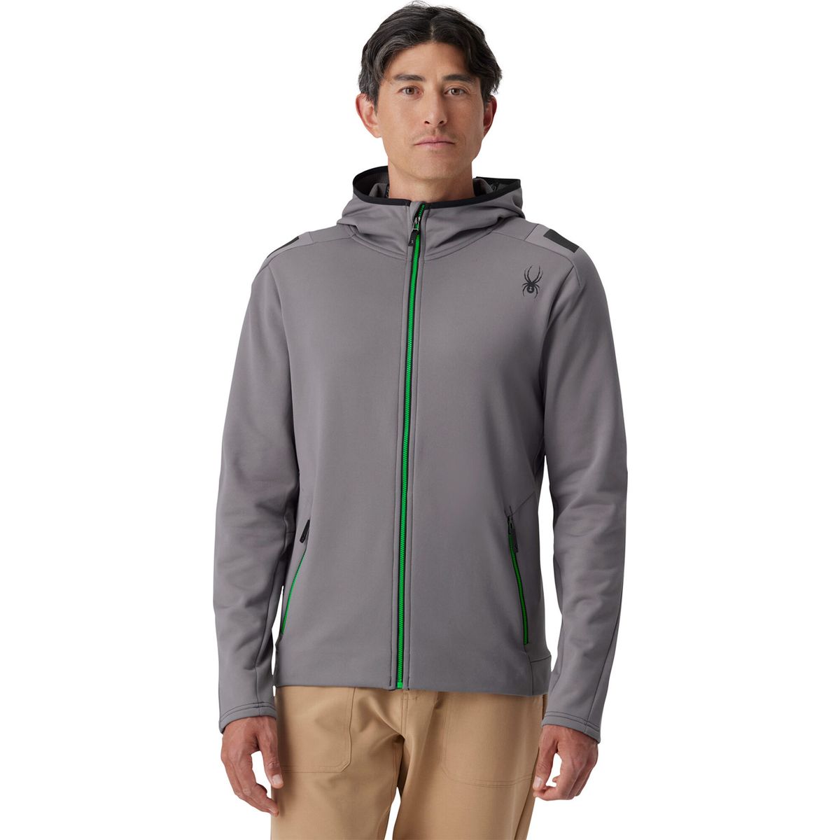 Spyder Speed Fleece Hooded Jacket storm (STM) XL 38A483610-STM-XL