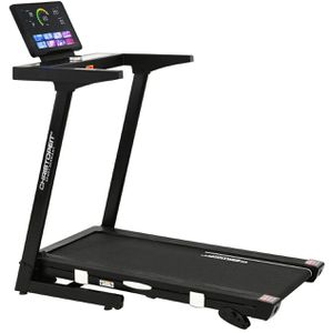 Christopeit Laufband TM 4000 S, mit manueller Steigung, klappbar, mit Bluetooth & Pulsmesser, bis 130 kg & 16 km/h