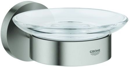 Grohe Essentials Seifenschale 40444DC1 supersteel, mit Halter