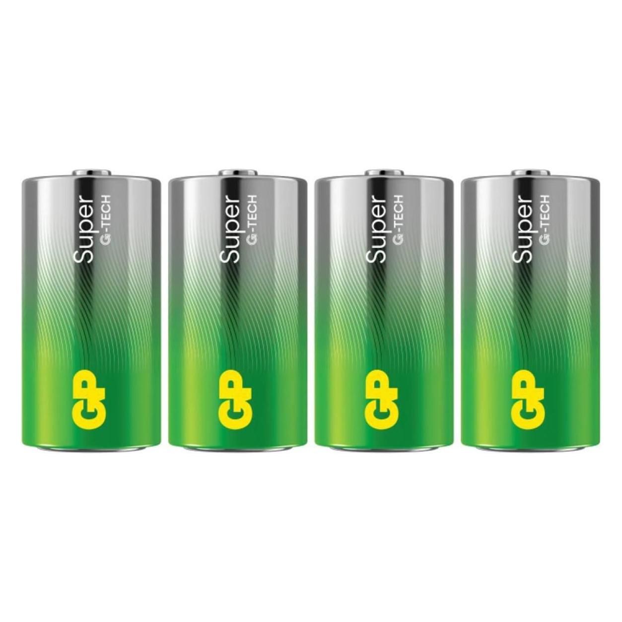 GP Batteries Super Alkaline (4 Stk., C) (03014AETA-S4)