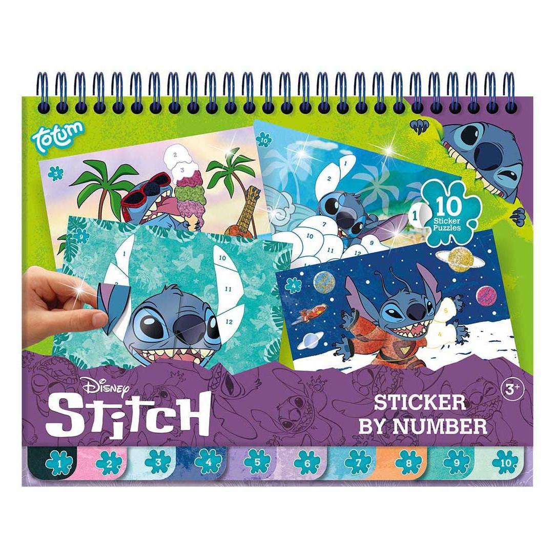 Default DISNEY STITCH Sticker by Number blok (700123)