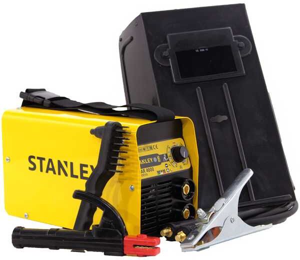 Inverter-Schweißgerät MMA Stanley STAR 4000 - 160A max - 230V - Verwendung 45%@160A  Kit