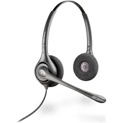 HP Poly H261N SUPRAPLUS HS+P TAA (Kabelgebunden), Office Headset, Schwarz