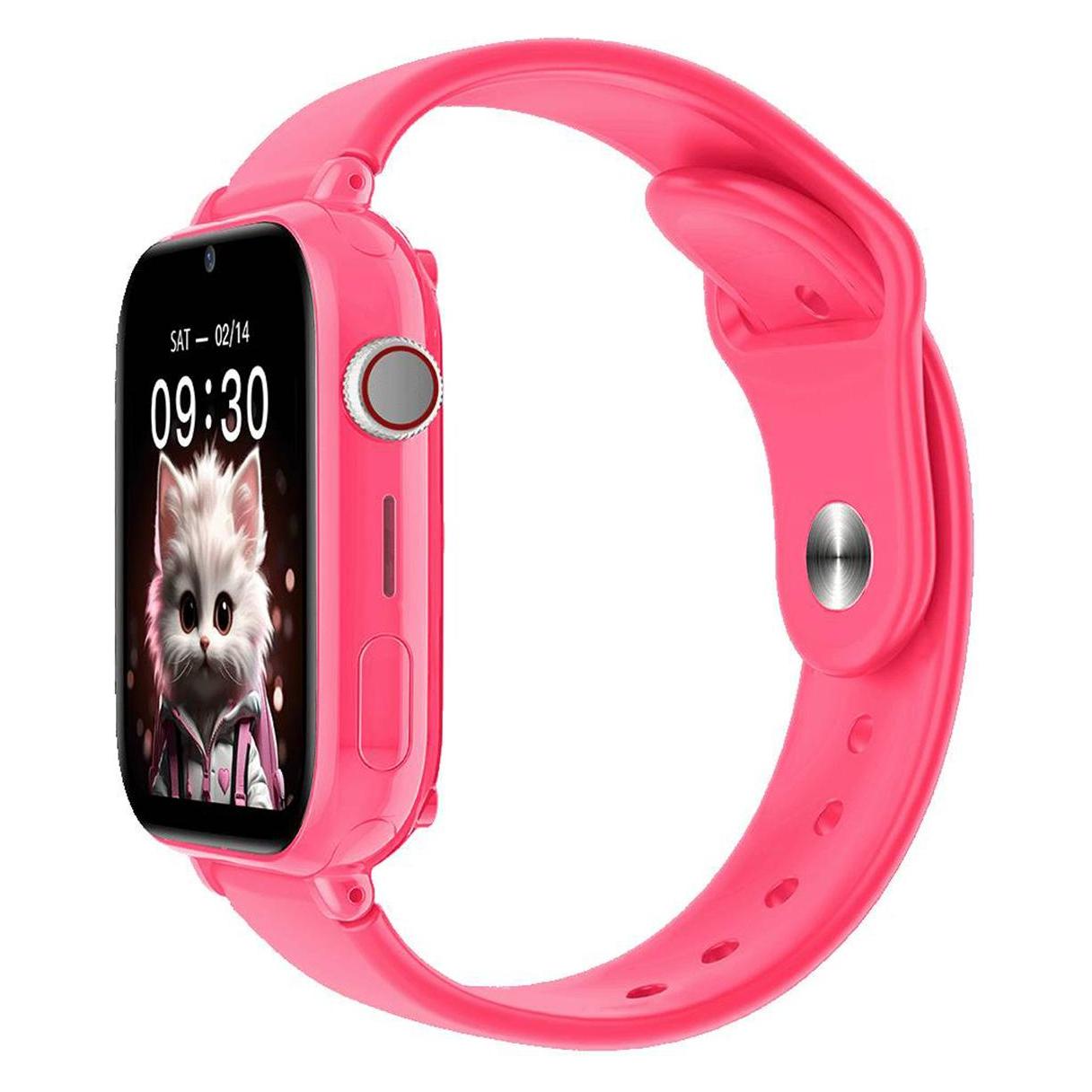 Maxcom Smartwatch 4G dla dzieci FW59 różowy (38 mm, 4G) (FW59PK)
