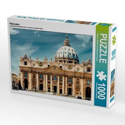 CALVENDO Puzzle Petersdom | 1000 Teile Lege-Größe 64x48cm Foto-Puzzle für glückliche Stunden