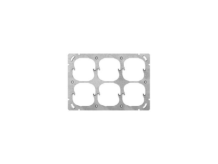 Feller Befestigungsplatte Gr.2x3 EdizioDue