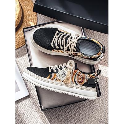 Beigefarbene Herren-Golfschuhe aus Canvas, atmungsaktiv und leicht, ideal für Outdoor-Aktivitäten, Resorts und Freizeit, bequem für Reisen und Freizeit