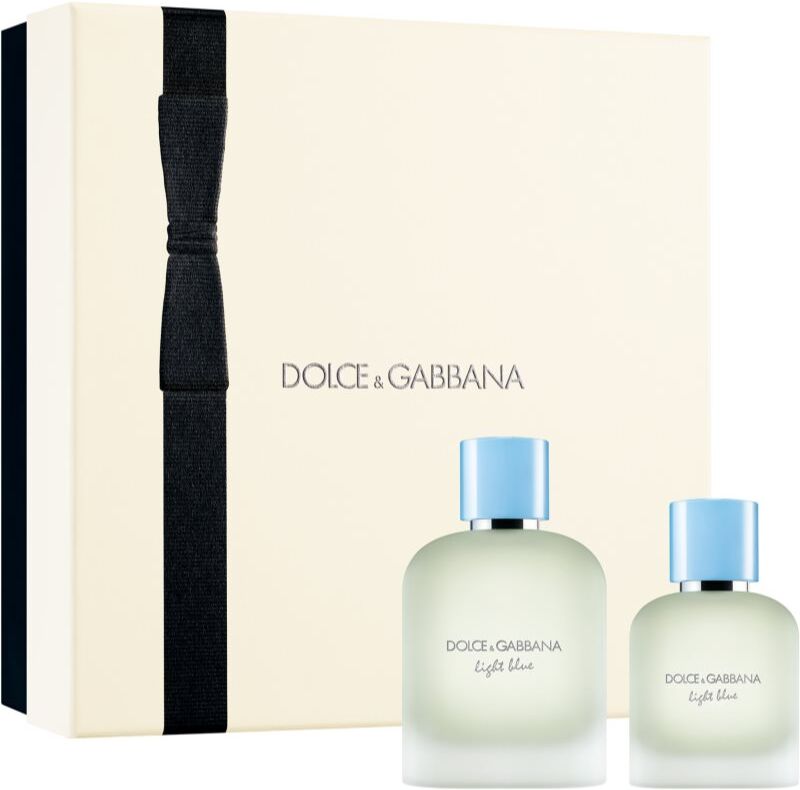 Dolce & Gabbana Light Blue Pour Homme EDT Duo Gift Set NEW Geschenkset für Herren