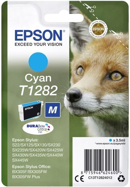 Epson T1282 (C13T12824012) Druckerpatrone - Cyan