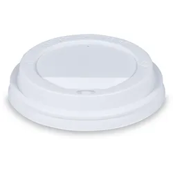 VEPATIM 500x Domdeckel weiß für Pappbecher WX-762.. WX-766.. WX-768.. mit 90 mm O