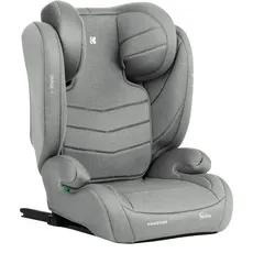 Kikkaboo Kindersitz i-Stand i-Size (100 - 150 cm) Gruppe 2/3 verstellbar Isofix hellgrau