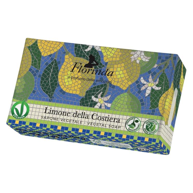 Florinda , Limone Della Costiera, vegan, feuchtigkeitsspendend, duftendes Seifenstück, Körper, 100 g (100 g) (41908009)