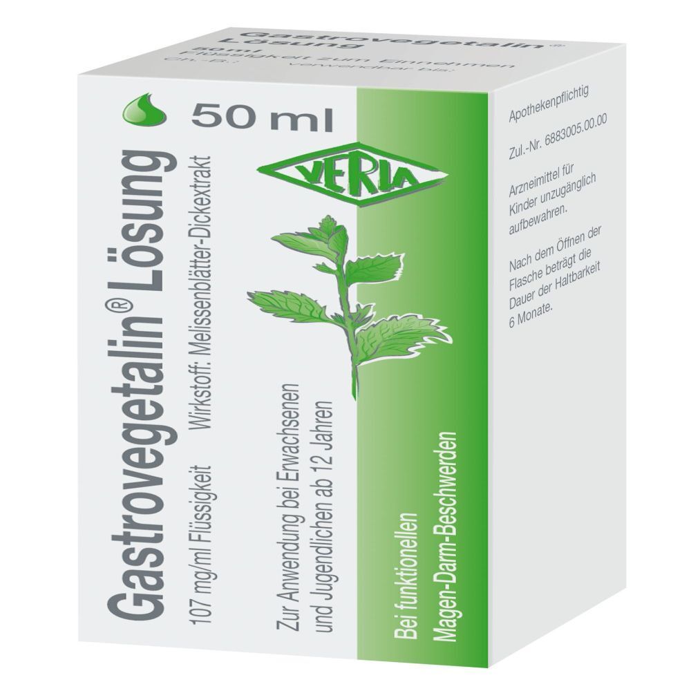 Gastrovegetalin Lösung 50 ml Flüssigkeit