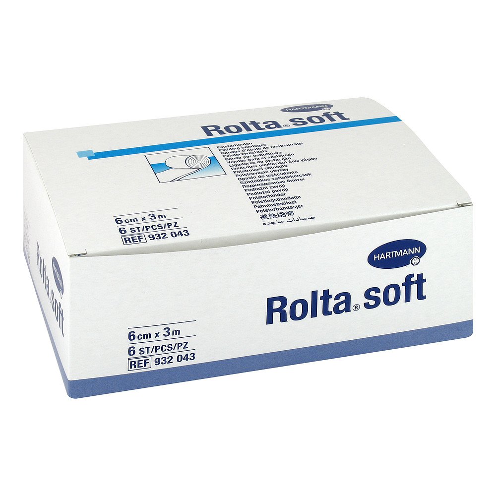 B2B Medical GmbH Rolta soft Synth.-wattebinde 6 cmx3 m 14289777