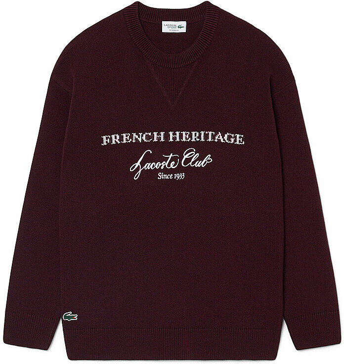 LACOSTE Sweater  dunkelrot   M M